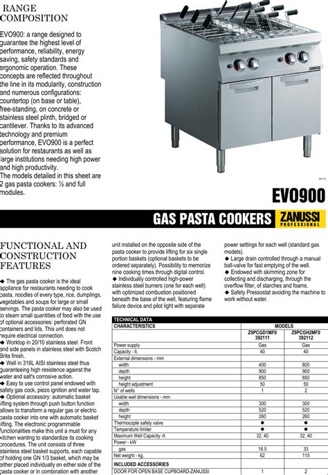 zanussi gas cooker instruction manuals